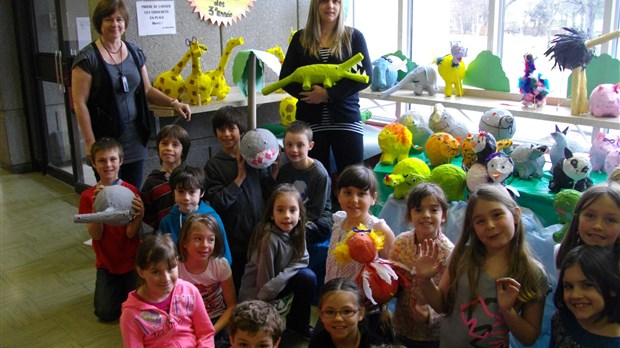 Le zoo débarque à l'école de Bourgogne